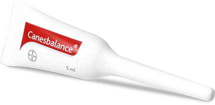 Aplikator za gel za rodnicu Canesbalance kojim se uklanjaju simptomi bakterijske vaginoze